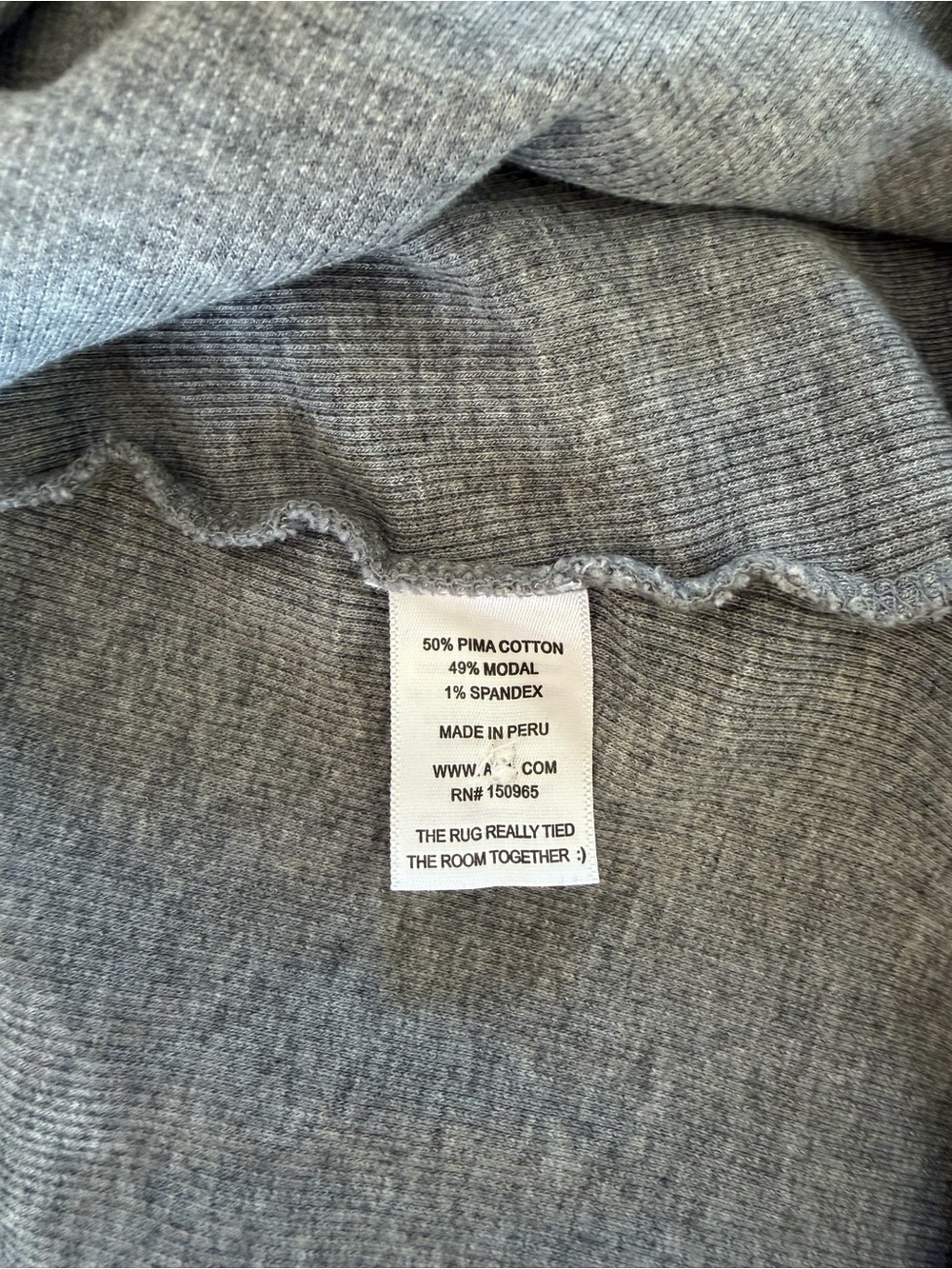 AYR The It Girl Button Front Ribbed Midi Dress Heather Grey Size S - Picture 5 of 12